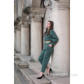 Veste et pantalon vert Army pour femmes